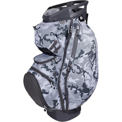Sun Mountain herr C130 lättviktsvagn golfväska 14-vägs topp – 11 fickor, smart dubbelremssystem, push-electric-Riding Cart kompatibel kompressionsbas, 2025 modell – stål-raptor Sun Mountain herr C130 lättviktsvagn golfväska 14-vägs topp – 11 fickor, smart dubbelremssystem, push-electric-Riding Cart kompatibel kompressionsbas, 2025 modell – stål-raptor