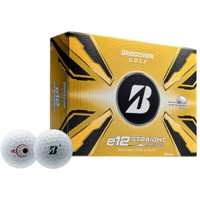 Bridgestone Golf 2025 e12 rak vit Bridgestone Golf 2025 e12 rak vit