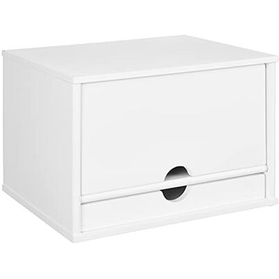 Victor Pure White skrivbordsorganisatör, 10,7 tum x 12,5 tum x 10,9 tum Victor Pure White skrivbordsorganisatör, 10,7 tum x 12,5 tum x 10,9 tum