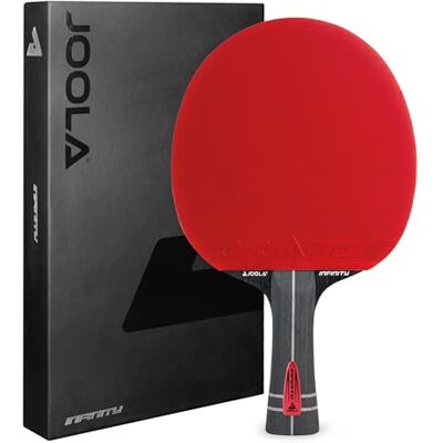 JOOLA Bordtennisracket Infinity ITTF-godkänt Profi Carbon bordtennisracket för avancerade spelare – med högteknologisk fiber, 7-lagers racket JOOLA Bordtennisracket Infinity ITTF-godkänt Profi Carbon bordtennisracket för avancerade spelare – med högteknologisk fiber, 7-lagers racket