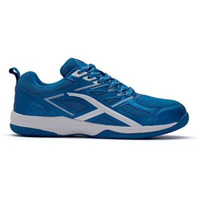 HUNDRED Xoom Non-Marking Professional Badminton Shoes for Men Material: Faux Leather Suitable for Indoor Tennis, Squash, Table Tennis, Basketball & Padel HUNDRED Xoom Non-Marking Professional Badminton Shoes for Men Material: Faux Leather Suitable for Indoor Tennis, Squash, Table Tennis, Basketball & Padel