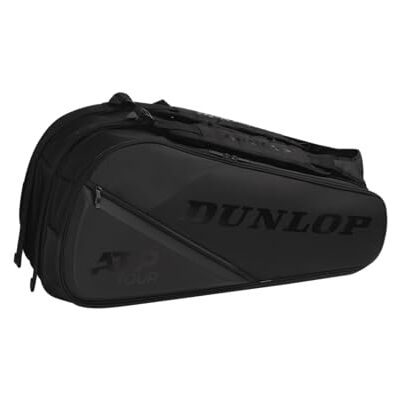 Dunlop ATP-Performance 12 racketväska, svart, svart Dunlop ATP-Performance 12 racketväska, svart, svart