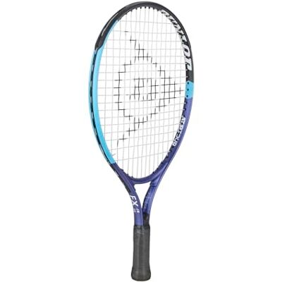 Dunlop Tennisracket FX Junior 19 förspänd – barn kraftracket – grepp G000 Dunlop Tennisracket FX Junior 19 förspänd – barn kraftracket – grepp G000