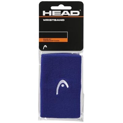 HEAD Unisex vuxna 5 svettband, blå, en storlek HEAD Unisex vuxna 5 svettband, blå, en storlek