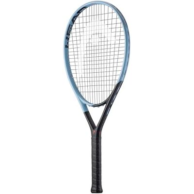 HEAD Instinct PWR 115 2025 tennisracket, svart, himmelsblå HEAD Instinct PWR 115 2025 tennisracket, svart, himmelsblå