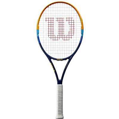 Wilson Prime, WR012710U2 Tennisracket Unisex Vuxen, Blå/Orange, L2 Wilson Prime, WR012710U2 Tennisracket Unisex Vuxen, Blå/Orange, L2