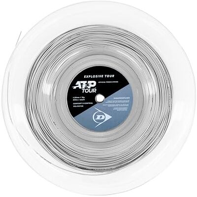 Dunlop Explosiv tur 18G Grå 200 m Tennis Strängrulle – Tunn Gauge Kontrollsträngrulle Dunlop Explosiv tur 18G Grå 200 m Tennis Strängrulle – Tunn Gauge Kontrollsträngrulle