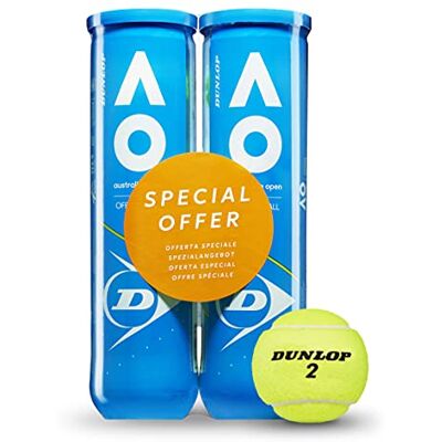 Dunlop Sport 45566168498, Bollar Unisex Vuxen, Gul, Gul Dunlop Sport 45566168498, Bollar Unisex Vuxen, Gul, Gul