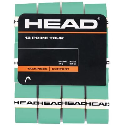HEAD Unisex vuxen 12 Prime Tour greppband, Celeste, en storlek HEAD Unisex vuxen 12 Prime Tour greppband, Celeste, en storlek