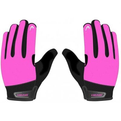 HEAD Lady 4713 Long Handskar Svart/Pink, L HEAD Lady 4713 Long Handskar Svart/Pink, L