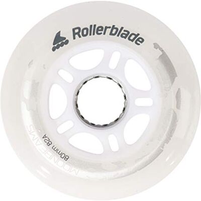 Rollerblade Rullblad månstråle 80 mm/82 A LED-hjul 4-pack Rollerblade Rullblad månstråle 80 mm/82 A LED-hjul 4-pack