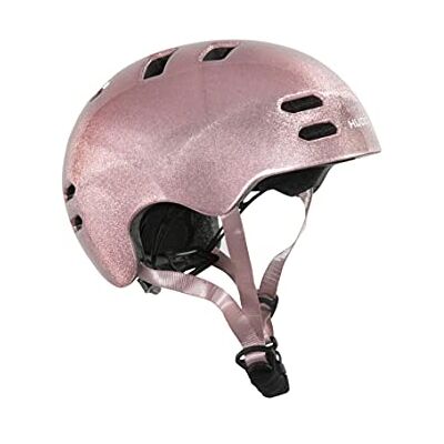 HUDORA Skatehjälm Reflect - Rosa - Säkerhet för skates, cykel HUDORA Skatehjälm Reflect - Rosa - Säkerhet för skates, cykel