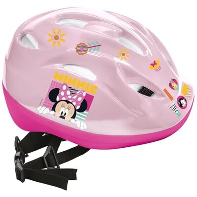 Mondo CASCHETTO-28747, Leksaker-Minnie Disney-Hjälm Justerbar Skyddshjälm 52 till 56 cm för Cykel, Scooter, Barn Skateboard, Flerfärgad, En Storlek Mondo CASCHETTO-28747, Leksaker-Minnie Disney-Hjälm Justerbar Skyddshjälm 52 till 56 cm för Cykel, Scooter, Barn Skateboard, Flerfärgad, En Storlek