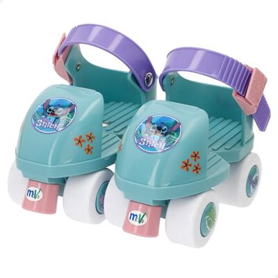 Disney Stitch rullskridskor 4 hjul storlek 32 till 36, max 20 kg, barn +3 år, mått, justerbar storlek, frambroms, färgglad design, finmotorisk utveckling och stabilitet (77754) Disney Stitch rullskridskor 4 hjul storlek 32 till 36, max 20 kg, barn +3 år, mått, justerbar storlek, frambroms, färgglad design, finmotorisk utveckling och stabilitet (77754)