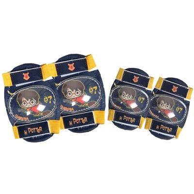 Tataway Skyddssats för barn kompatibel med Harry Potter – armbågs- och knäskydd, cykelskyddsset för sparkcykel och utomhusaktiviteter, original design Tataway Skyddssats för barn kompatibel med Harry Potter – armbågs- och knäskydd, cykelskyddsset för sparkcykel och utomhusaktiviteter, original design