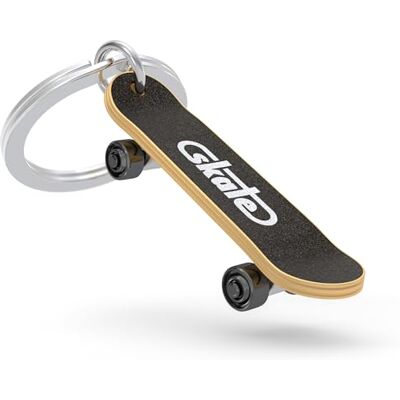 Metalmorphose Skateboard Nyckelring Miniature Skate Board Skateboard Keychain Passion Sport gåva för män och kvinnor, Färg: grå, Taille unique Metalmorphose Skateboard Nyckelring Miniature Skate Board Skateboard Keychain Passion Sport gåva för män och kvinnor, Färg: grå, Taille unique