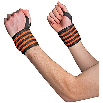 sveltus handledsskydd, justerbar, unisex, vuxna, svart/orange sveltus handledsskydd, justerbar, unisex, vuxna, svart/orange