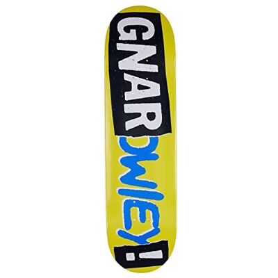Free Dome Gnarowley skateboard, 8,32, gul Free Dome Gnarowley skateboard, 8,32, gul