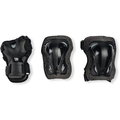 Rollerblade Unisex Vuxen Skate Gear 3 Skydd, Svart, XS Rollerblade Unisex Vuxen Skate Gear 3 Skydd, Svart, XS