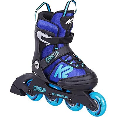 K2 Skates Inline Skates Cirrus B pojkar Inline Skates – svart – blå – 30G0839 K2 Skates Inline Skates Cirrus B pojkar Inline Skates – svart – blå – 30G0839