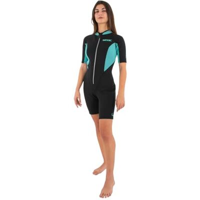 SEAC Look Lady, dam 2,5 mm neopren kort våtdräkt för snorkling, dykning och vattenaktiviteter SEAC Look Lady, dam 2,5 mm neopren kort våtdräkt för snorkling, dykning och vattenaktiviteter