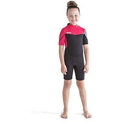 Jobe barn Boston Shorty 2 mm neoprengapp, rosa, 3XL Jobe barn Boston Shorty 2 mm neoprengapp, rosa, 3XL