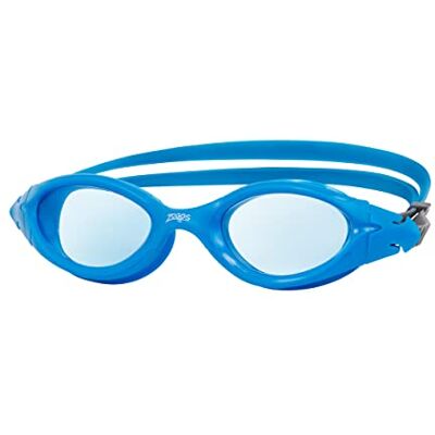 Zoggs Panorama Junior simglasögon för barn med UV-skydd, vid vision och anti-dimma (6-14 år), blå/grå/nyans blå Zoggs Panorama Junior simglasögon för barn med UV-skydd, vid vision och anti-dimma (6-14 år), blå/grå/nyans blå