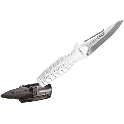 SALVIMAR Unisex vuxen fördathor kniv, vit, 70 mm SALVIMAR Unisex vuxen fördathor kniv, vit, 70 mm