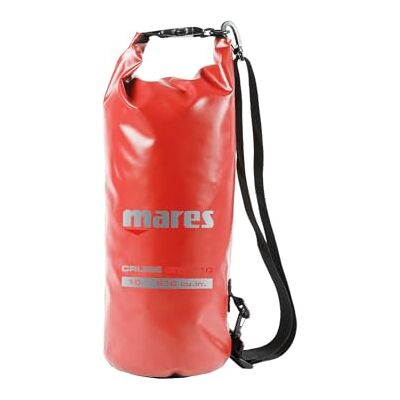 Mares Kryssning torr 10 l väska unisex vuxen en storlek röd Mares Kryssning torr 10 l väska unisex vuxen en storlek röd