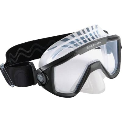 Us Divers AVILA 2.0 LX PARAD - Masker de snorkel - Junior - negru/dark grey Us Divers AVILA 2.0 LX PARAD - Masker de snorkel - Junior - negru/dark grey