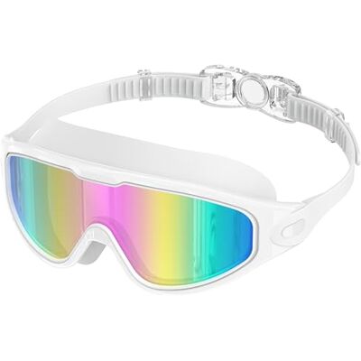 Ambienden Ambiende simglasögon unisex stor ram HD-lins dykglasögon vuxna anti-dimma UV-skydd professionella simglasögon för simning dykning Ambienden Ambiende simglasögon unisex stor ram HD-lins dykglasögon vuxna anti-dimma UV-skydd professionella simglasögon för simning dykning