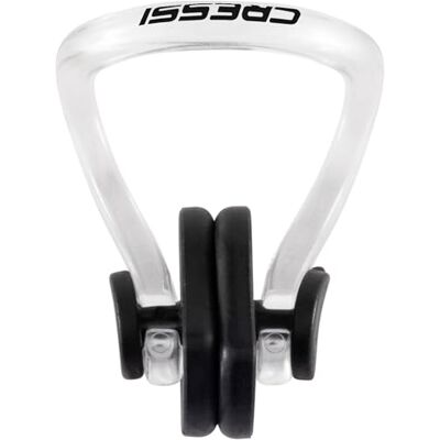 CRESSI Comfort Nose Clip Black Silikonklämma Designad för att förhindra att vatten tränger in under simning, svart, en storlek, vuxna CRESSI Comfort Nose Clip Black Silikonklämma Designad för att förhindra att vatten tränger in under simning, svart, en storlek, vuxna