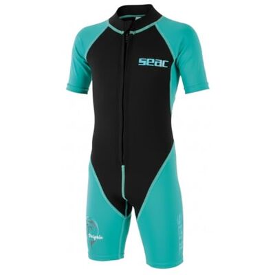 SEAC Dolphin, kort våtdräkt för barn i 1,5 mm neopren och lycra för simning, snorkling och lek i vattnet SEAC Dolphin, kort våtdräkt för barn i 1,5 mm neopren och lycra för simning, snorkling och lek i vattnet
