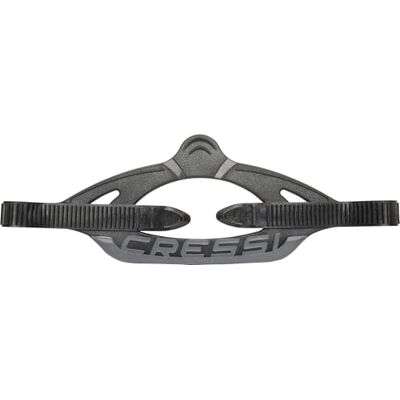 CRESSI Unisex vuxen rem för professionell Scuba Mask Series C Svart/Grey original pannband dykning och snorklingsmasker, C_svart/grå, standard CRESSI Unisex vuxen rem för professionell Scuba Mask Series C Svart/Grey original pannband dykning och snorklingsmasker, C_svart/grå, standard
