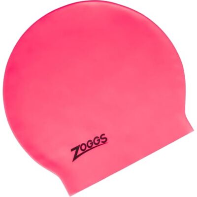 Zoggs Stor rosa badmössa för långt hår, latex badmössa designad för dreadlocks, väv, hårförlängningar, lockar och afros, kvinnor och män Zoggs Stor rosa badmössa för långt hår, latex badmössa designad för dreadlocks, väv, hårförlängningar, lockar och afros, kvinnor och män