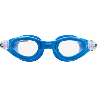 CRESSI Unisex ungdomskjolar barn glasögon azure simglasögon dimma, skrapa, anti-UV, azurblåa klara glas, en storlek CRESSI Unisex ungdomskjolar barn glasögon azure simglasögon dimma, skrapa, anti-UV, azurblåa klara glas, en storlek