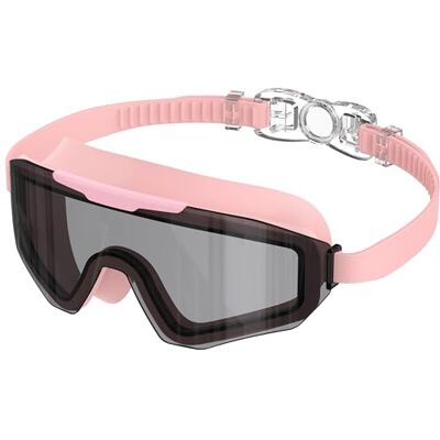 Ambienden Simglasögon herr för vuxna, stor ram, anti-dimma, UV-skydd, HD-linser simglasögon för kvinnor unisex idealiska för dykning och utomhusvattensport-B-PK Ambienden Simglasögon herr för vuxna, stor ram, anti-dimma, UV-skydd, HD-linser simglasögon för kvinnor unisex idealiska för dykning och utomhusvattensport-B-PK