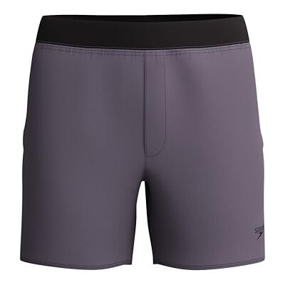Speedo Men's The Lookout Volley 40,6 cm solida vattenshorts, vintage dimma, XL Speedo Men's The Lookout Volley 40,6 cm solida vattenshorts, vintage dimma, XL