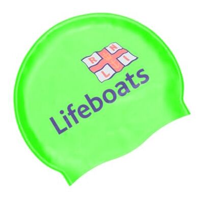 Zoggs RNLI x silikon badmössa, bekväm vuxen badmössa, halkfritt foder vuxen simhatt, formad badmössa, klorisslagande badmössa (en storlek) Zoggs RNLI x silikon badmössa, bekväm vuxen badmössa, halkfritt foder vuxen simhatt, formad badmössa, klorisslagande badmössa (en storlek)
