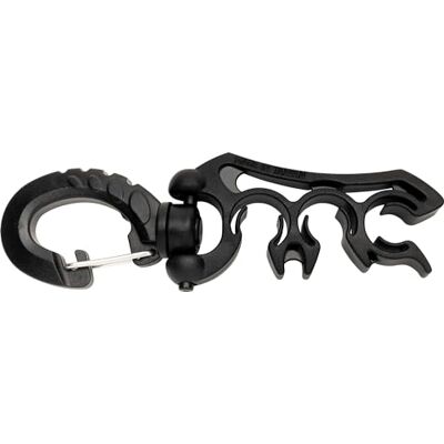 CRESSI Hose Holder Black, Clip Hållare för 3 Dykpiskor Unisex Vuxen, Svart, One CRESSI Hose Holder Black, Clip Hållare för 3 Dykpiskor Unisex Vuxen, Svart, One