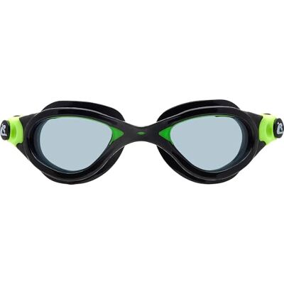 CRESSI since 1946 Flash Goggles with Separate Lenses perfect for Swimming Pool Snorkelling and Triathlon, Anti Fog_Scratch_UV Protection Black/Lime_Smoked Lenses One Size CRESSI since 1946 Flash Goggles with Separate Lenses perfect for Swimming Pool Snorkelling and Triathlon, Anti Fog_Scratch_UV Protection Black/Lime_Smoked Lenses One Size