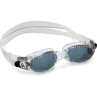 Aquasphere Kaiman Compact Poolglasögon, simglasögon, för vuxna och tonåringar anpassade till litet ansikte, UV-skydd, silikontätning, 180° syn, anti-dimma och anti-läckage linser vision Aquasphere Kaiman Compact Poolglasögon, simglasögon, för vuxna och tonåringar anpassade till litet ansikte, UV-skydd, silikontätning, 180° syn, anti-dimma och anti-läckage linser vision
