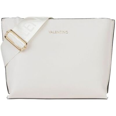 Valentino , Fall RE (VBS9EG40), BOR. SUP MAT plastbord, crossväska, off white (Donna), Vit, Klassisk Valentino , Fall RE (VBS9EG40), BOR. SUP MAT plastbord, crossväska, off white (Donna), Vit, Klassisk