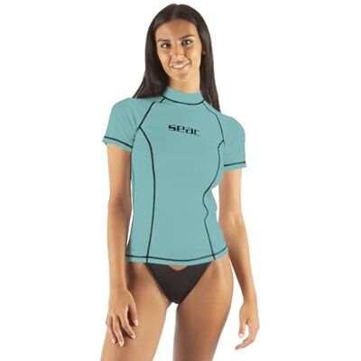 SEAC T-Sun Short, utslagsskydd för simning, surfing, dykning, UV-skydd, tiffany, XL SEAC T-Sun Short, utslagsskydd för simning, surfing, dykning, UV-skydd, tiffany, XL