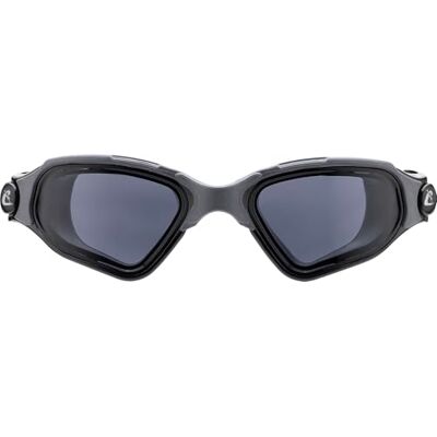 CRESSI Clear Eyes Goggles svart/grå rökiga linser, ren silikon simglasögon med molekylär anti-dimbehandling unisex vuxen, svart/grå rökiga linser, unik CRESSI Clear Eyes Goggles svart/grå rökiga linser, ren silikon simglasögon med molekylär anti-dimbehandling unisex vuxen, svart/grå rökiga linser, unik