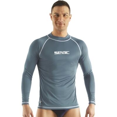 SEAC T-Sun Long Man Rash Guard Skyddsskjorta för Snorkling och Simning Anti-UV Herr SEAC T-Sun Long Man Rash Guard Skyddsskjorta för Snorkling och Simning Anti-UV Herr