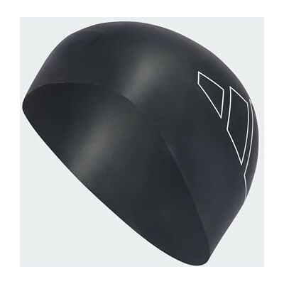 adidas unisex vuxen Logo Swim Swim Cap, Black/White, One size adidas unisex vuxen Logo Swim Swim Cap, Black/White, One size