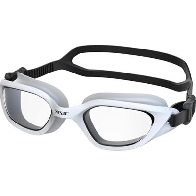 SEAC Mood, simglasögon med reptåliga och imfria polykarbonatglas, silikonpackningar SEAC Mood, simglasögon med reptåliga och imfria polykarbonatglas, silikonpackningar