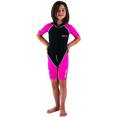 SEAC Dolphin, kort våtdräkt för barn i 1,5 mm neopren och lycra för simning, snorkling och lek i vattnet SEAC Dolphin, kort våtdräkt för barn i 1,5 mm neopren och lycra för simning, snorkling och lek i vattnet