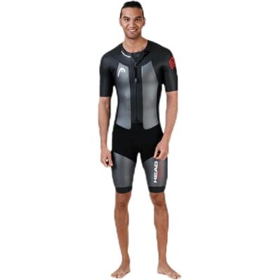 HEAD myBoost Pro SwimRun Shorty Neoprenanzug Männer Svart/Silber (S) HEAD myBoost Pro SwimRun Shorty Neoprenanzug Männer Svart/Silber (S)